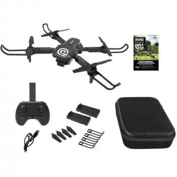 Revell RC Quadrocopter GO! Video 2.0 - Έτοιμο για Πτήση Drone με Κάμερα και Τηλεχειριστήριο 2,4 GHz