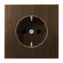 JUNG ME1520AT Πρίζα Schuko 16A 250V Ορείχαλκος Αντίκα