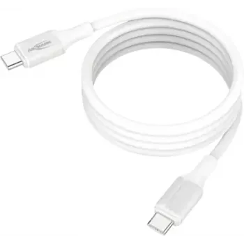 ANSMANN Μαγνητικό Καλώδιο USB-C Σιλικόνης 1,2 m Λευκό