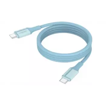 ANSMANN Μαγνητικό καλώδιο USB-C σιλικόνης 120 cm Μπλε