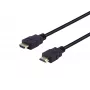 Equip Καλώδιο HDMI High Speed με Ethernet 2.0 18Gbps 4K/60Hz 0,5m Μαύρο
