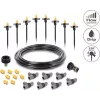 Delock σετ Micro-Drip για γλάστρες – Πλήρες σετ στάγδην άρδευσης για φυτά γλάστρας, 10 φυτά, κύριος σωλήνας 15 m, ρυθμιζόμενοι σταλάκτες, ανθεκτικό στην UV
