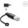 Delock προσαρμογέας δικτύου USB Type-C Gigabit LAN 1 x RJ45 αρσενικό