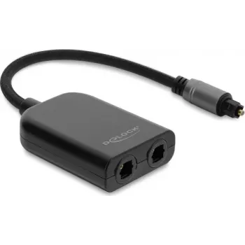 Delock διανομέας S/PDIF TOSLINK 1 είσοδος 2 έξοδοι