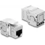 Delock μονάδα Keystone RJ45 θηλυκό σε LSA Cat.6A θωρακισμένη χωρίς εργαλεία