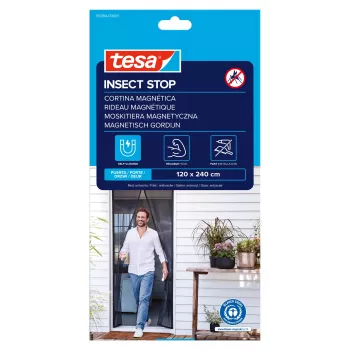tesa Insect Stop Μαγνητική Σίτα Πόρτας Ανθρακί 1,2 x 2,4 m