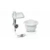 Bosch MUZS2BS εξάρτημα μηχανής κιμά για μηχανές κουζίνας MUM Series 2 & 5 – λεπίδα ανοξείδωτου χάλυβα, δίσκος 4,5 mm, εξάρτημα γεμίσματος λουκάνικων & εξαρτήματα kebbe