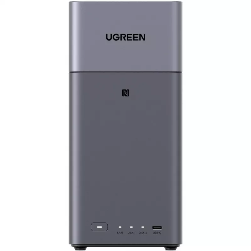 UGREEN DH2300 πακέτο με 2x Seagate IronWolf NAS 4TB CMR (μαύρο)