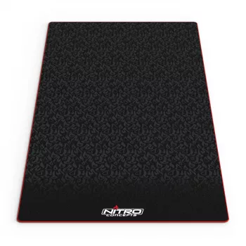 Nitro Concepts χαλάκι δαπέδου για βάσεις Sim-Racing, 150 x 75 cm, αντιολισθητικό, μαύρο