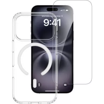 4smarts 360 Premium σετ προστασίας για Apple iPhone 18 Pro / 17 Pro MagSafe διάφανο