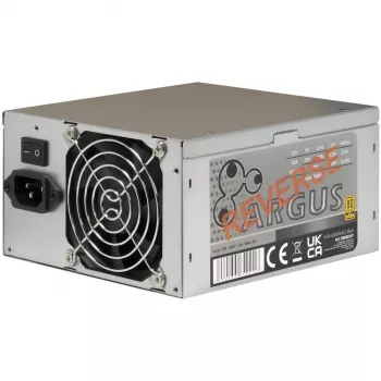 Inter-Tech HA-600AA2-Rev 600W ATX τροφοδοτικό - μαύρο, μη modular, ανεμιστήρας 120mm