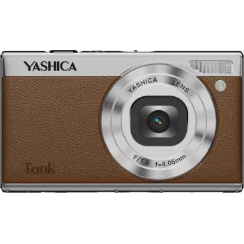 Yashica Tank Compact ψηφιακή φωτογραφική μηχανή, καφέ