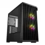Fortron M330 Mini-Tower Κουτί PC με σκληρυμένο γυαλί, Μαύρο