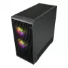 Fortron M330 Mini-Tower Κουτί PC με σκληρυμένο γυαλί, Μαύρο