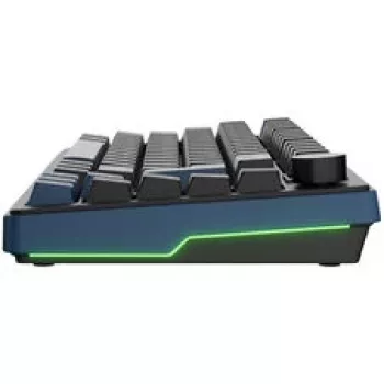 Ducky OK-M 75 Μηχανικό Gaming Πληκτρολόγιο, 75%-Layout, Hot-Swappable, RGB, ANSI, KTT Wine Red Switches
