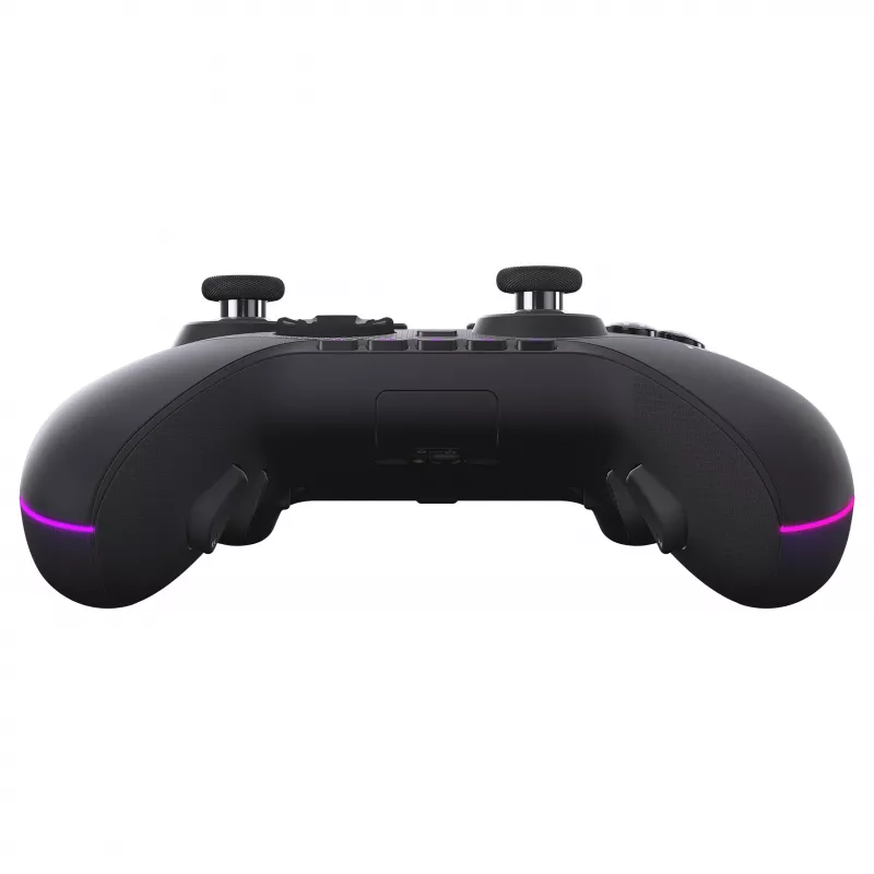 ASUS ROG Raikiri II Pro PC gaming controller - Triple-Mode (USB-C, 2,4 GHz RF, Bluetooth 5.0), οθόνη OLED, 4 προγραμματιζόμενα paddles, ESS-DAC, μαύρο
