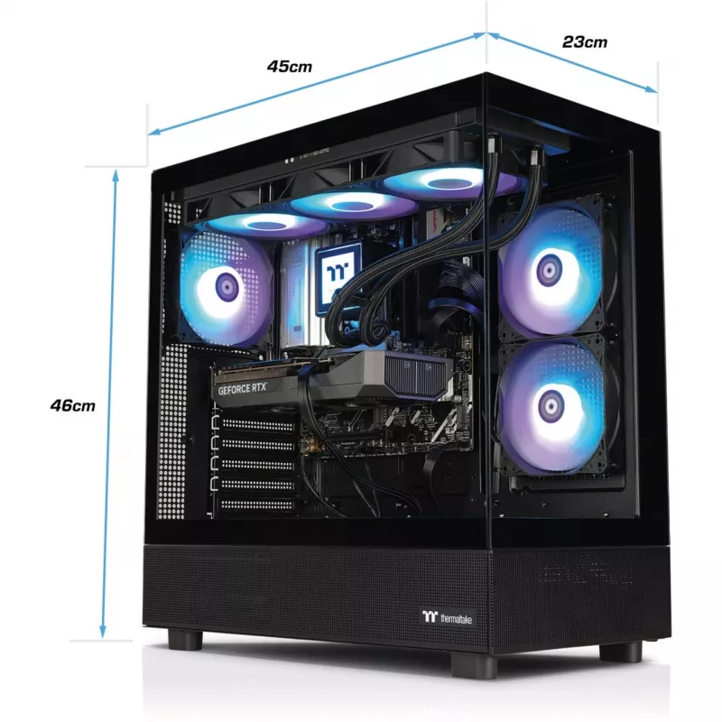 Thermaltake FTW V270 5070 Gaming Desktop (Μαύρο, Windows 11 Home)