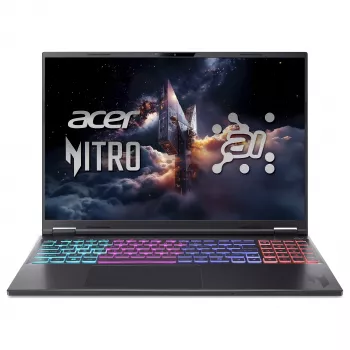 Acer Nitro 16S AI AN16S-61-R2M9 Gaming Laptop, 16 inch WQXGA IPS 180Hz, AMD Ryzen AI 9 365, 16GB DDR5, 1TB SSD, GeForce RTX 5070 8GB, Windows 11 Home, γερμανικό πληκτρολόγιο QWERTZ