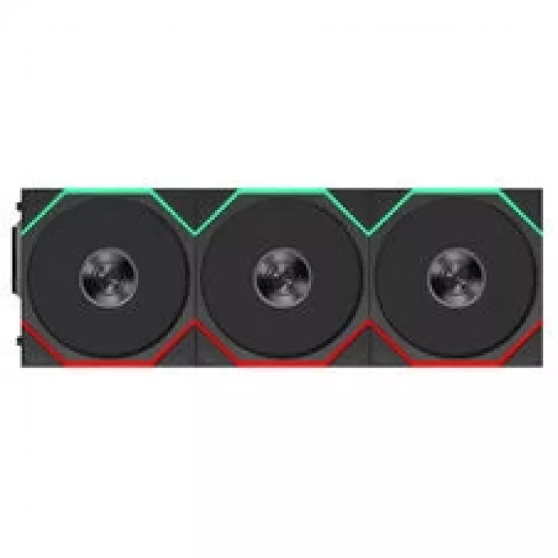 Lian Li UNI FAN TL FLEX Wireless ARGB Reverse Blade 120mm Ανεμιστήρας 3 τεμ. με controller, Μαύρο
