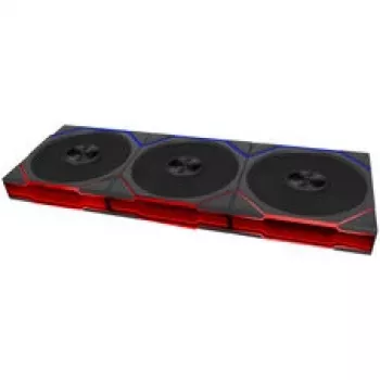 Lian Li UNI FAN TL FLEX Wireless ARGB Reverse Blade 120mm Ανεμιστήρας 3 τεμ. με controller, Μαύρο