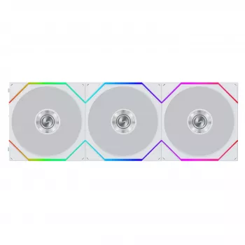 Lian Li UNI FAN TL FLEX Wireless ARGB Reverse Blade 120mm Ανεμιστήρας 3 τεμ. με controller - Λευκό
