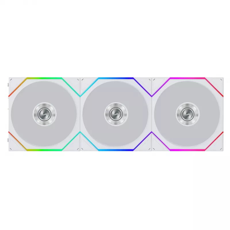 Lian Li UNI FAN TL FLEX Wireless ARGB Reverse Blade 120mm Ανεμιστήρας 3 τεμ. με controller - Λευκό