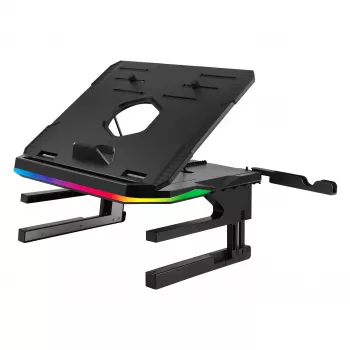 Enermax Aeolus Βάση ψύξης Notebook με ανεμιστήρα 250mm και USB hub 4 θυρών