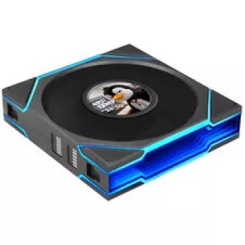 Lian Li UNI FAN TL LCD FLEX Wireless 120mm ARGB LCD Ανεμιστήρας - Μαύρο, 3 τεμ. με controller