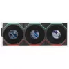 Lian Li UNI FAN TL LCD FLEX Wireless ARGB Reverse Blade 120mm Ανεμιστήρας 3 τεμ. με controller, Μαύρο