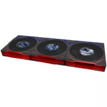Lian Li UNI FAN TL LCD FLEX Wireless ARGB Reverse Blade 120mm Ανεμιστήρας 3 τεμ. με controller, Μαύρο