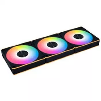 Lian Li UNI FAN CL FLEX Wireless ARGB Reverse Blade 120mm PWM Ανεμιστήρας 3 τεμ. με controller, Μαύρο