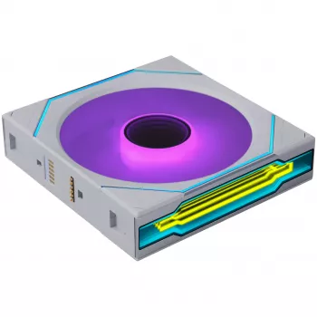 Lian Li UNI FAN SL-INF 120 FLEX Wireless ARGB Λευκός Ανεμιστήρας κουτιού