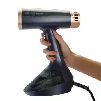 Russell Hobbs Steam Genie VacuSteam Χειροκίνητος ατμοσίδερο 28550-56 – 1800 W, 200 ml, Λευκό/Μπλε