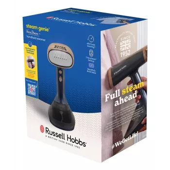 Russell Hobbs Steam Genie VacuSteam Χειροκίνητος ατμοσίδερο 28550-56 – 1800 W, 200 ml, Λευκό/Μπλε