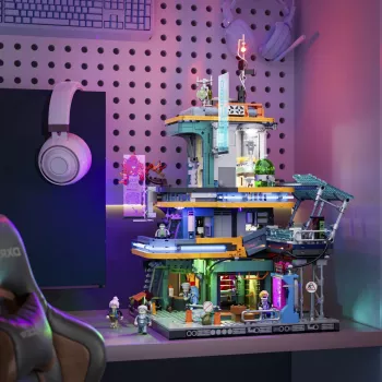 LUMIBRICKS Cyberpunk Neoncity - Apartment Παζλ 1000 τεμ.
