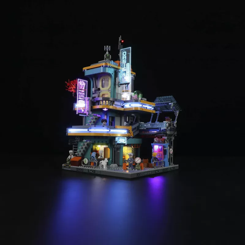LUMIBRICKS Cyberpunk Neoncity - Apartment Παζλ 1000 τεμ.
