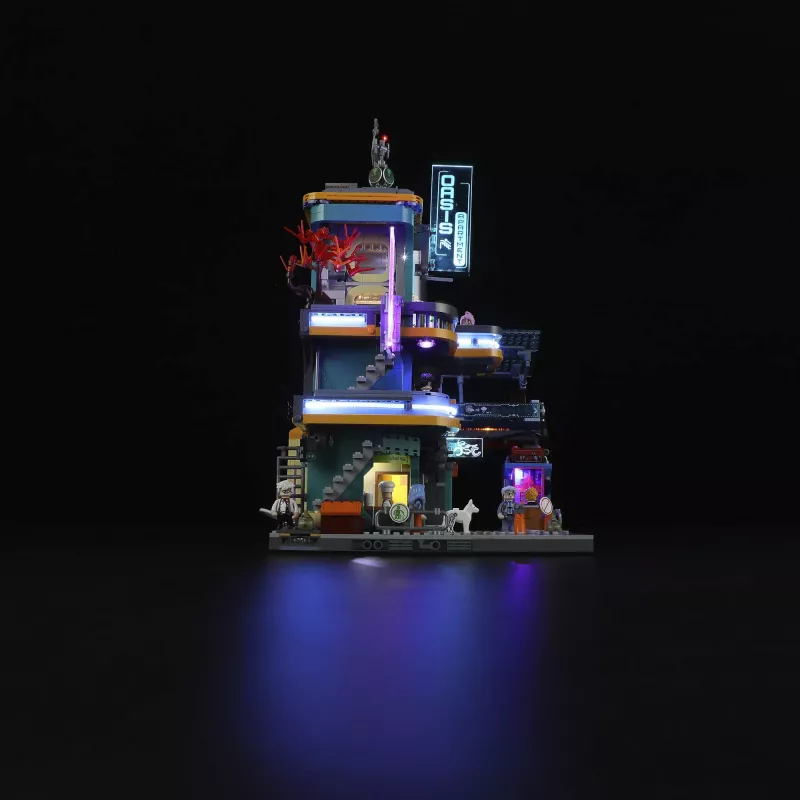 LUMIBRICKS Cyberpunk Neoncity - Apartment Παζλ 1000 τεμ.