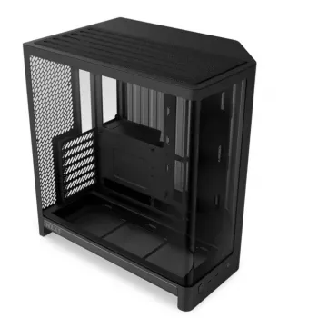 NZXT H6 2026 Mid-Tower Airflow Gaming Κουτί Μαύρο Tempered Glass