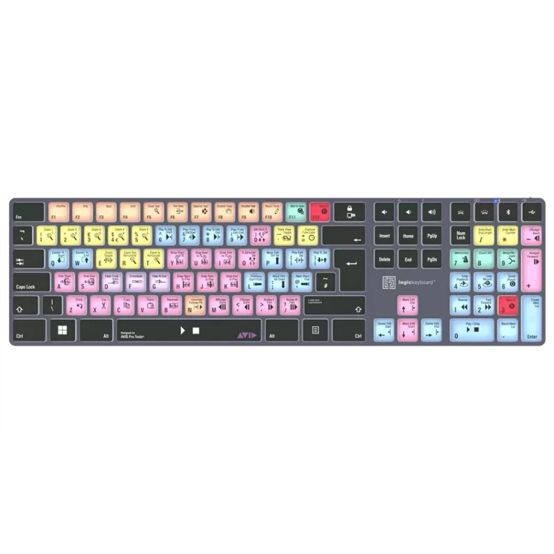 Logickeyboard Avid Pro Tools Titan UK πληκτρολόγιο PC