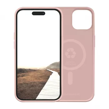dbramante1928 Monaco MagSafe θήκη πλάτης για Apple iPhone 15 Plus - Rosé Sand