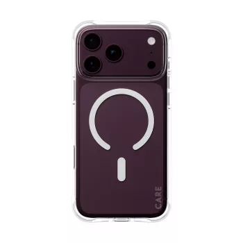 CARE by PanzerGlass Samba θήκη για iPhone 17/18 Pro Max διαφανής λευκή MagSafe