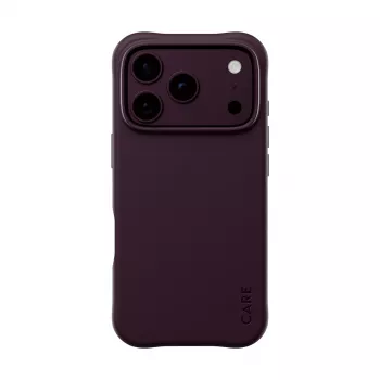 CARE by PanzerGlass Samba θήκη για iPhone 17/18 Pro, Dark Cherry, MagSafe