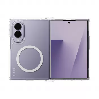 CARE by PanzerGlass Urban Combat θήκη για Samsung Galaxy Z Fold8, Clear με White Qi