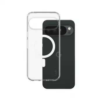 PanzerGlass Care by Urban Combat Θήκη με Qi Ασύρματη Φόρτιση για Google Pixel 11 Pro XL - Διάφανη/Λευκή