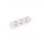 Lanberg PS0-03F-0150-W Πολύπριζο Schuko 3 Θέσεων, Καλώδιο 1,5m, Λευκό