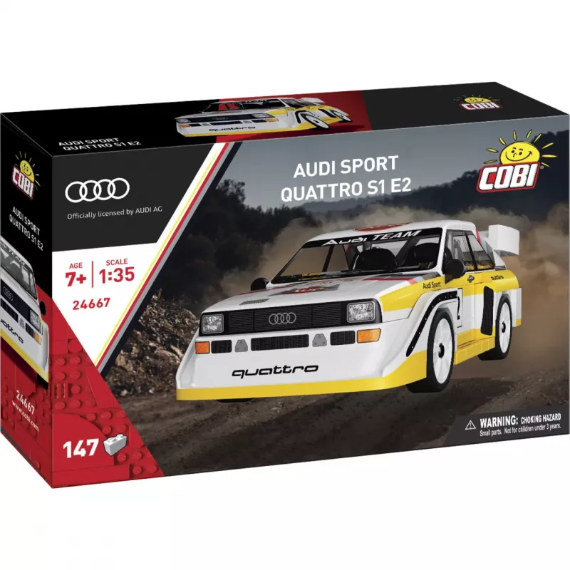 COBI Audi quattro S1 E2 (κλίμακα 1:35) Σετ τουβλάκια