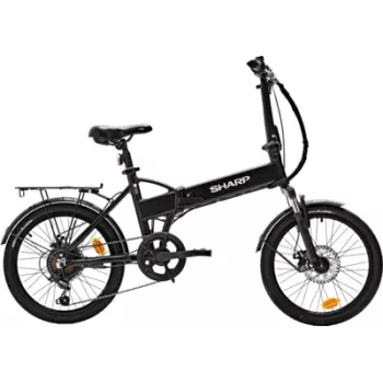 Sharp BK-FD03-EB αναδιπλούμενο e-bike 250W 36V 6.4Ah 16 ιντσών μαύρο