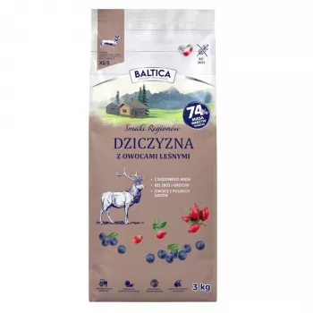 BA5 BALTICA Flavours of Regions θηράμα με δάσος μούρα ξηρά τροφή για μικρόσωμες φυλές 3kg