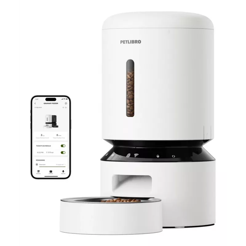 Petlibro Granary WiFi ταΐστρα 5L λευκή