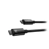 Baseus Tungsten Gold USB-C σε USB-C 240W καλώδιο γρήγορης φόρτισης 1m μαύρο